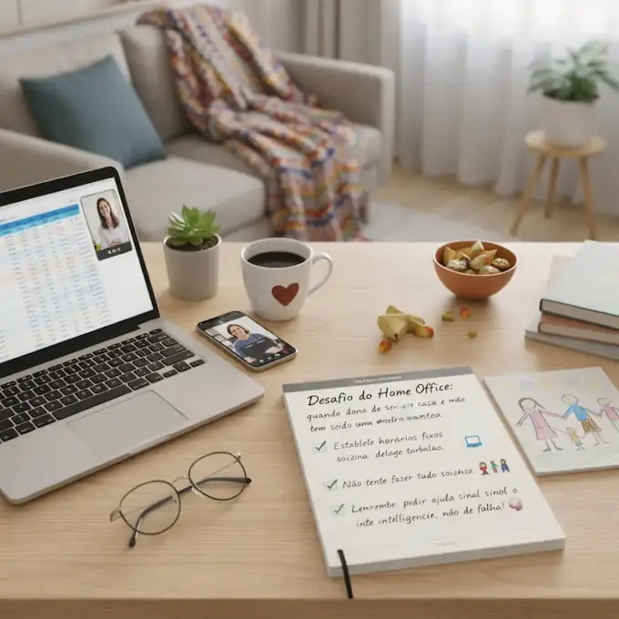 Desafio do Home Office: quando casa e escritório se misturam 🏠💻