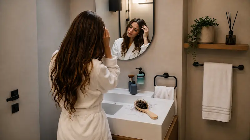Queda de cabelo: caindo por toda parte
