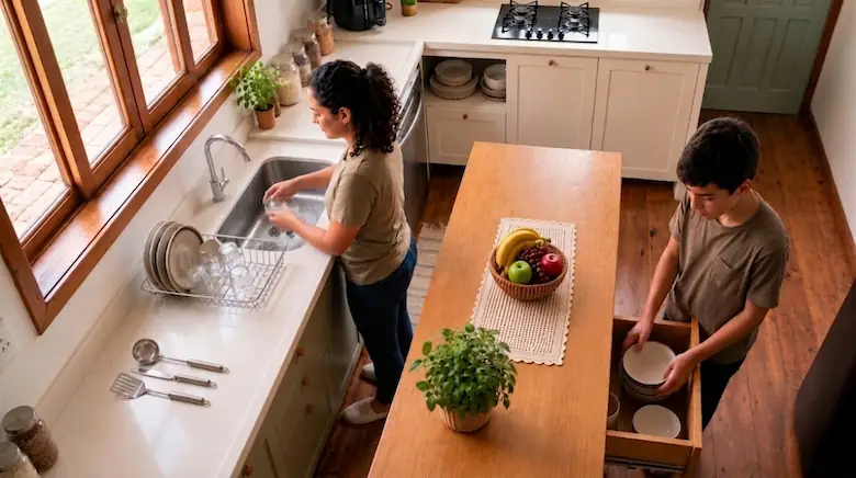​Como Organizar a Casa e Manter a Harmonia em Família
